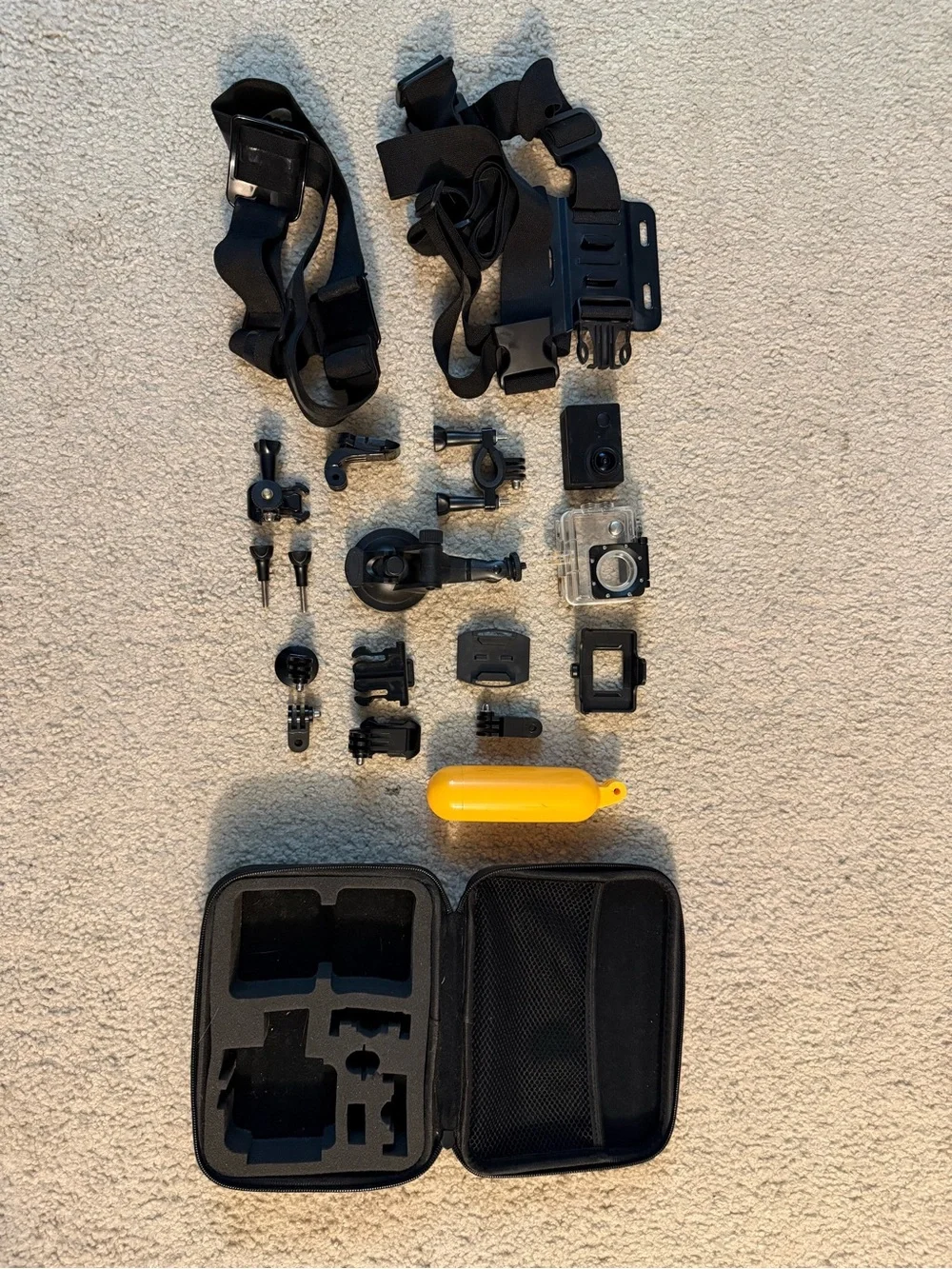 Action Camera with GoPro Compatible Accessories Kit (CASE INCLUDED)